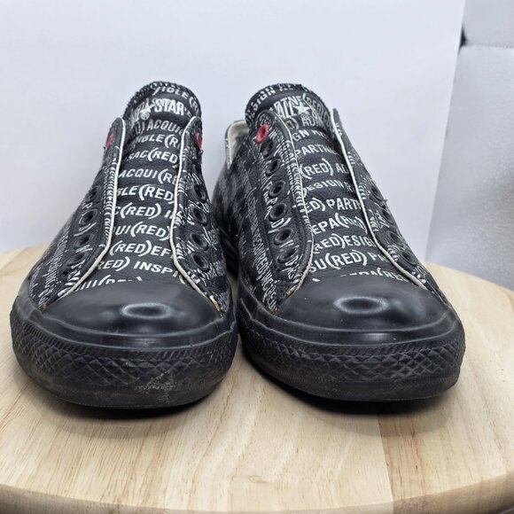 Converse All Star Product (Red) Black Sneakers Slip On Men’s 10 - Picture 2 of 10